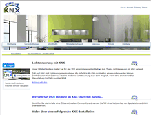 Tablet Screenshot of knx-professionals.at